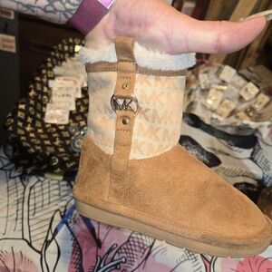 Little girls mk boots